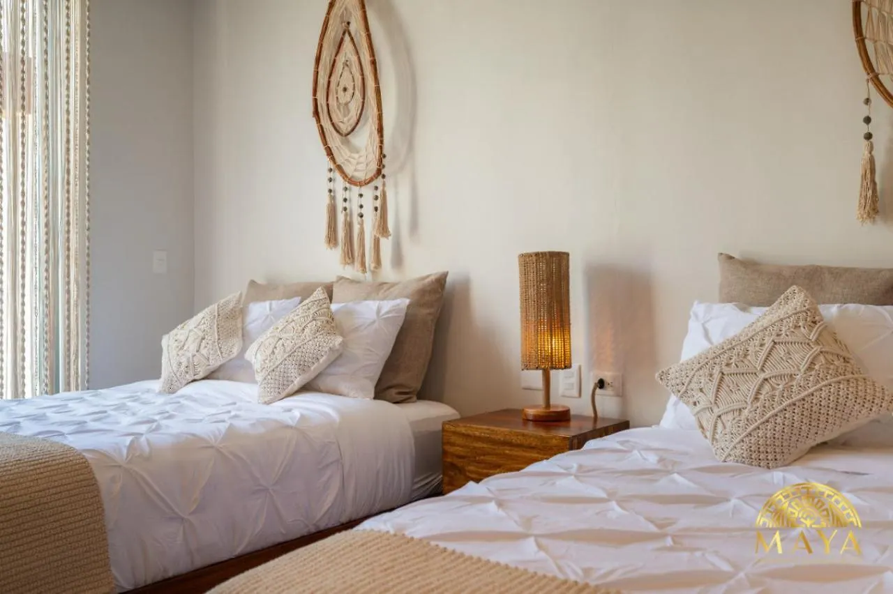 Vakantiehuis Nhoa 302C Lux 1Br Condo Top Jungle View Aldea Zama Tulum Pueblo Mexico